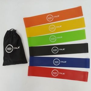 Elastic Bands set of 6 Bonus with Carry Bag.